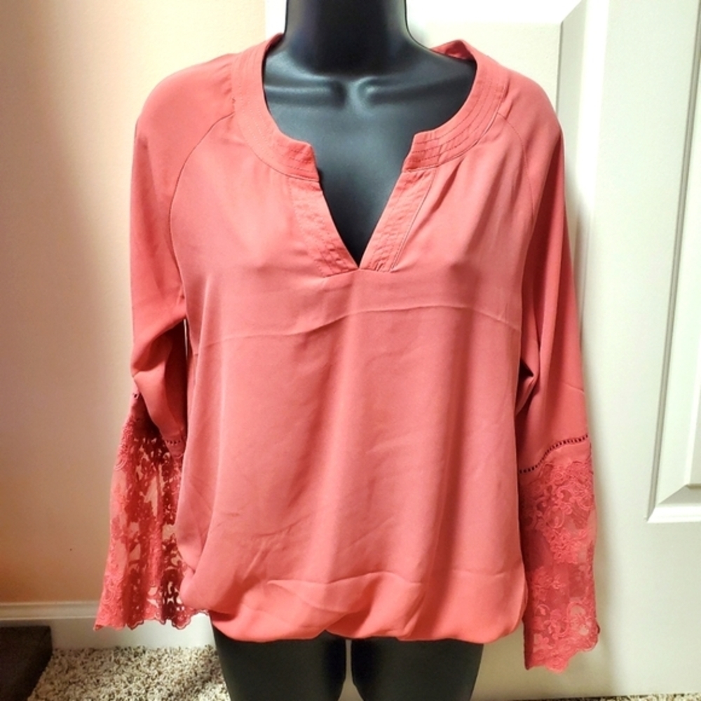 NY & Co. Bell Sleeve Top NWOT